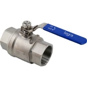 2" PASLANMAZ 2 PRÇ.DİŞLİ KİLİTLİ KÜRESEL VANA 304" - 4