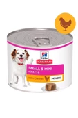 Hill's SCIENCE PLAN Küçük ve Mini Irk Tavuklu & Hindili Yetişkin Köpek Konservesi 200 Gr - 1