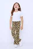 KIZ ÇOCUK TAYT LEOPAR VE KALP DESENLİ İSPANYOL PAÇA C62 thumbnail 6