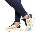 Pierre Cardin 11365 Beyaz Kaymaz Yürüyüş Koşu Spor Ayakkabı thumbnail 5