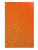 Yapışkanlı Simli Eva 50X70 Turuncu Rulo Şeklinde - 4 adet - 1