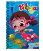 Keskin Color Niloya 80 Yaprak Çizgili A6 Not Defteri Spiralli orjinal - 6 adet - 1