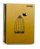 My Note Kraft Defter 100 Yaprak Çizgisiz 18,5X25,5 - 1