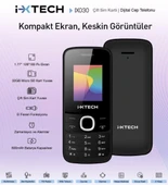 İxtech IX-030 Çift Sim Kartlı Dijital Tuşlu Cep Telefonu KVK Garantili - 2