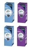 Glade Banyo Hava Tazeleyici Yedek Temiz Çarşaf Ferahlığı 10 Ml 2 Adet+lavanta Ferahlığı 10 Ml 2 Adet - 1