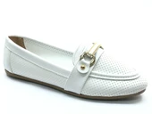 Mehtap Toka Detaylı Delikli Düz Taban Kadın Babet Ayakkabı thumbnail 11