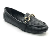 Mehtap Toka Detaylı Delikli Düz Taban Kadın Babet Ayakkabı thumbnail 16