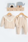 Fisto Detaylı Pamuklu 2'li Kız Bebek Takımı thumbnail 1