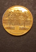 1830 - 1916 Viyana Schönbrunn Sarayı -Altın Madalya Avusturya - Kaiser Franz Joseph I - Kurt BODLAK - 4