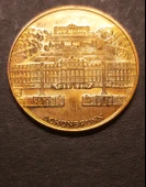 1830 - 1916 Viyana Schönbrunn Sarayı -Altın Madalya Avusturya - Kaiser Franz Joseph I - Kurt BODLAK thumbnail 6