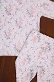 Çiçek Desenli Kız Bebek Eşofman Takımı %100 Pamuk thumbnail 8