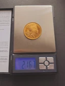 NOFRETETE A900 - Skarabeus A900 - 21.67gr 22 ayar A 900 Altın Madalya - Khepri - Scarab thumbnail 3