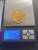 KLEOPATRA A900 - Skarabe a900 - 21.52gr 22 ayar A900 Altın Madalya - Khepri - Scarab - 2