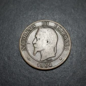 Escoines Koleksiyon 3996367e36faf1d1e3 1864 Fransa 10Centim İmparator Napolyon thumbnail 3