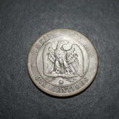 Escoines Koleksiyon 3996367e36faf1d1e3 1864 Fransa 10Centim İmparator Napolyon thumbnail 2