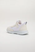Şirinbebe Ortopedik Kız Bebek İlk Adım Spor Ayakkabı Beyaz Cırtlı Anorak Malzeme - 4
