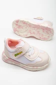 Şirinbebe Ortopedik Kız Bebek İlk Adım Spor Ayakkabı Pudra Cırtlı Anorak Malzeme thumbnail 1
