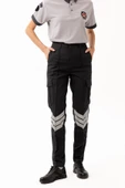 Unisex Güvenlik Kıyafeti KM Pantolon Reflektörlü Cepli Dayanıklı Kumaş Özel Güvenlik Personel Pantolonu thumbnail 4