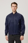 Morino Jacket Erkek Klasik Bomber Ceket Fermuarlı Şık Tasarım Dayanıklı Kumaş Rahat Kesim - 1