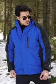 Fiyort FY 162 Sogne 3'ü 1 Arada Su Geçirmez Mont Çıkarılabilir Polar Astarlı, Nefes Alabilen Outdoor Ceket - 1
