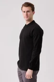 Galanthus Polo Sweat Erkek Uzun Kollu Pamuklu Sweatshirt İş ve Günlük Kullanım İçin - 3
