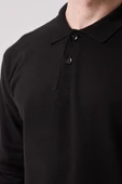 Galanthus Polo Sweat Erkek Uzun Kollu Pamuklu Sweatshirt İş ve Günlük Kullanım İçin - 5