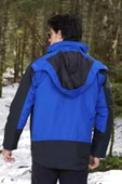 Fiyort FY 162 Sogne 3'ü 1 Arada Su Geçirmez Mont Çıkarılabilir Polar Astarlı, Nefes Alabilen Outdoor Ceket - 3