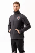 Güvenlik Kıyafetleri KM-Softshell Mont Su ve Rüzgar Geçirmez, Nefes Alabilen Özel Güvenlik Montu - 6