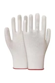 Beybi Polyester Örgü Kasiyer Eldiveni 5 Çift Hafif ve Esnek Koruyucu İş Eldiveni - 1