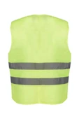 Hi-vis F.Sarı Reflektörlü İş Güvenliği Yeleği Yüksek Görünürlük Trafik & İnşaat thumbnail 2