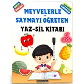 Çocuklara Meyvelerle Saymayı Öğreten YAZ-SİL Kitabı thumbnail 1