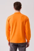 Galanthus Polo Sweat Erkek Uzun Kollu Pamuklu Sweatshirt İş ve Günlük Kullanım İçin - 3