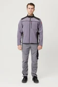 Allium Softshell Mont Suya Dayanıklı Rüzgar Kesici Termal İç Astarlı - 1