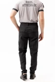Unisex Güvenlik Kıyafeti KM Pantolon Reflektörlü Cepli Dayanıklı Kumaş Özel Güvenlik Personel Pantolonu thumbnail 3