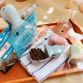 Miracle Omni® Ördek Tasarımlı Mandallı Tazelik Koruyan Ölçekli Kuru Mama Kaşığı Mama Ölçeği - 7