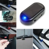 Miracle Omni®  Araç İçin Caydırıcı Solar Enerji İle Şarj Olan  Güçlü Yapışkanlı Işıklı Plastik Mini Sahte Alarm - 1