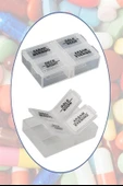 Miracle Omni® 4 Öğün Günlük Hap İlaç Saklama Taşıma Kutusu İlaç Hatırlatıcı - 8