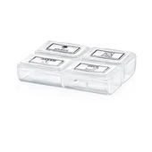 Miracle Omni® 4 Öğün Günlük Hap İlaç Saklama Taşıma Kutusu İlaç Hatırlatıcı - 6