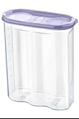 Miracle Omni® 2 Kapaklı Ölçekli Erzak Kuru Gıda Saklama Kutusu Kabı 2,4 Litre-SA940 - 5