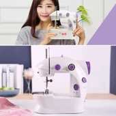 Miracle Omni® Pratik Taşınabilir Elektrikli veya Pilli Seyahat Tipi Hız Ayarlı Kademeli Dikiş Makinesi - 3