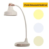 Miracle Omni® Dokunmatik 3 Farklı LED Işıklı Çalışma Masası Üstü Lamba - 5