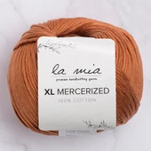 La Mia XL Mercerized Kahverengi El Örgü İpi - 211 - 33773 - 1