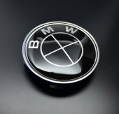 BMW ARMALI SİYAH JANT GÖBEĞİ SETİ 68mm (4 ADET) - 2