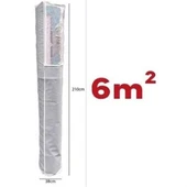 Miracle Omni® Pencereli Halı Hurcu Toz geçirmez Sağlam Dayanıklı Hurç Organizer 4m² - 1