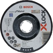 Bosch - X-LOCK - 125*6,0 mm Expert Serisi Bombeli Metal Taşlama Diski (Taş) - 1