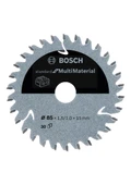 Bosch - Standard for Serisi Çoklu Malzeme için Akülü Daire Testere Bıçağı 85*15 mm 30 Diş - 1