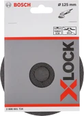 Bosch - X-LOCK - SCM Merkez Delikli Taban 125 mm - 2