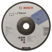 Bosch - 180*6,0 mm Standard Seri Bombeli Metal Taşlama Diski (Taş) - 1
