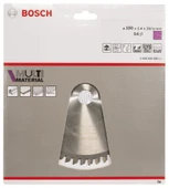 Bosch - Standard for Serisi Çoklu Malzeme için Daire Testere Bıçağı 190*20/16 mm 54 Diş - 2