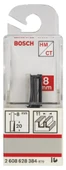 Bosch - Standard Seri Ahşap İçin Çift Oluklu, Sert Metal Düz Freze Ucu 8*11*51mm - 2